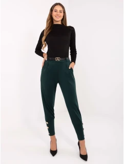 Spodnie IT SP model 21441271 ciemny zielony - FPrice