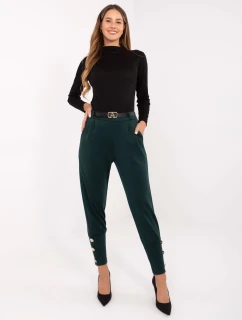 Spodnie IT SP model 21441271 ciemny zielony - FPrice