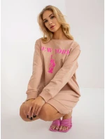 Halenka VI BL model 20742204 béžová a růžová - FPrice Halenka VI BL model 20742204 béžová a růžová - FPrice