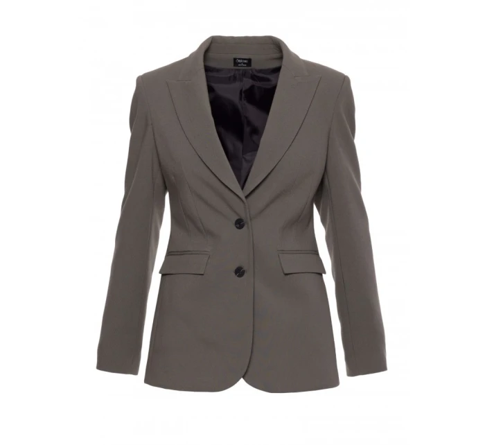 S417 Blejzr s laclem - khaki barva S417 Blejzr s laclem - khaki barva