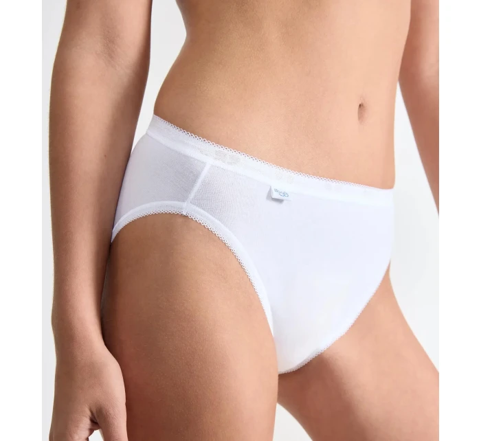 Dámské kalhotky Basic+ Tai 3P - WHITE -bílé 0003 - SLOGGI Dámské kalhotky Basic+ Tai 3P - WHITE -bílé 0003 - SLOGGI