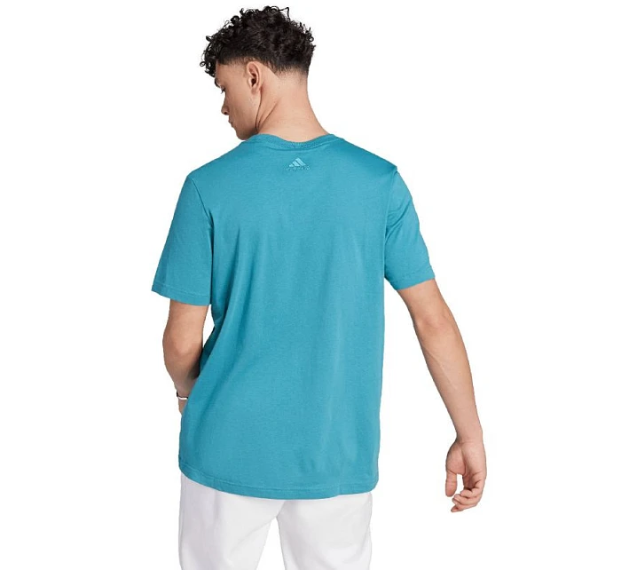 Tričko adidas Essentials Single Jersey Linear s vyšitým logem M IJ8655 Tričko adidas Essentials Single Jersey Linear s vyšitým logem M IJ8655
