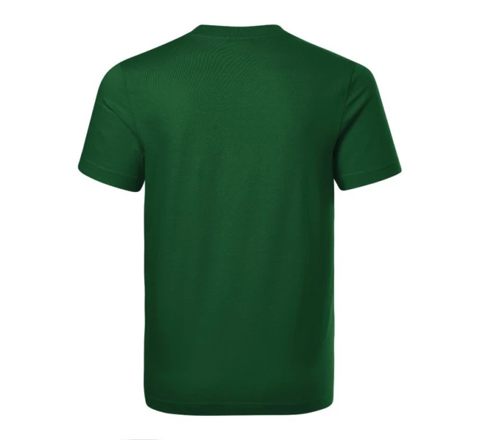 Základní unisex tričko (lahvově zelené (štítek značky))