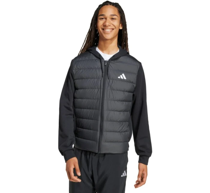 Pánská péřová bunda Essentials Hybrid Hooded Jacket black pánská model 21391528 - ADIDAS