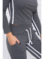 Sada s dvojitými pruhy grafit