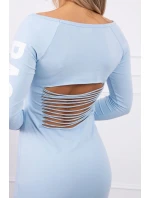 Otrhané modré šaty