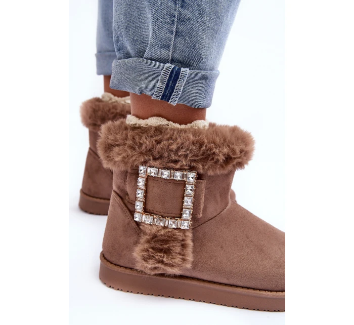 sněhule s tmavě hnědé model 21633625 - Boto sněhule s tmavě hnědé model 21633625 - Boto