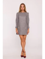 mini šaty grafitové model 21295876 - Moe