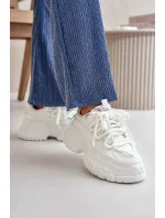 Dámské tenisky na masivní podrážce bílé Nevela Dámské tenisky na masivní podrážce bílé Nevela