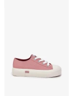 Dámské trampky na platformě LEE ISLA C WOMEN LOW – růžové