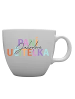 Personalizovaný MEGA XXL keramický hrnek 1000 ml pro paní učitelku/pana učitele