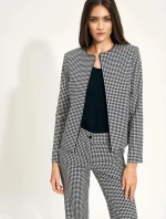 Dámské sako Z47R 169899 pepito - černo-bílá - Nife
