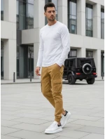 Pánské bojové kalhoty béžové Dstreet model 21973193 - FashionStreet