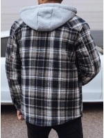 Pánská bunda s kapucí tmavě modrá FashionStreet TX4959