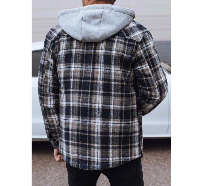 Pánská bunda s kapucí tmavě modrá FashionStreet TX4959