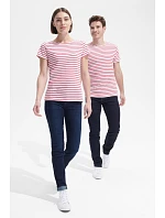 SOL'S Miles Women Dámské pruhované tričko 25.0139 white/red SOL'S Miles Women Dámské pruhované tričko 25.0139 white/red