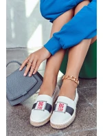 Dámské espadrilky Big Star bílá a tmavě modrá model 21580397 - Big Star Shoes