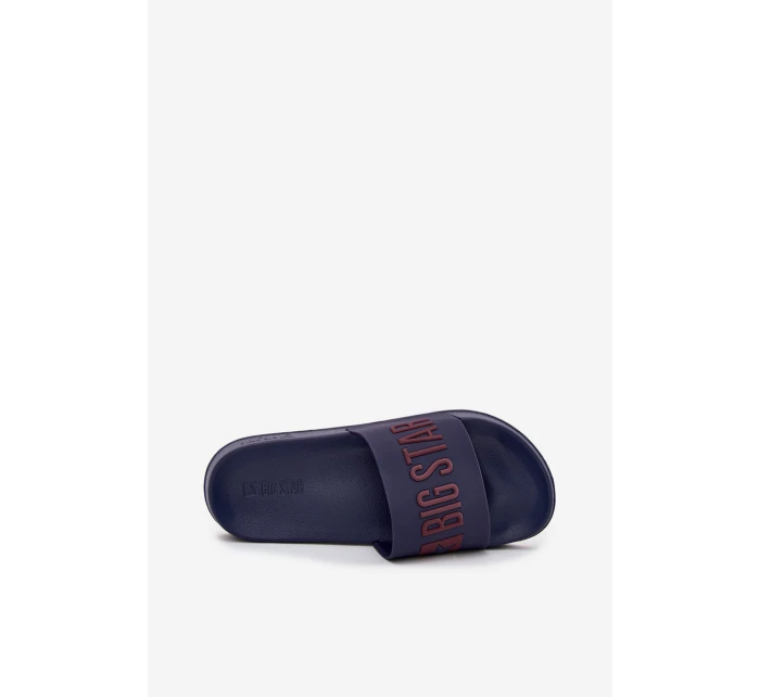 Pánské Pantofle Big Star SS174361 Modré Pánské Pantofle Big Star SS174361 Modré