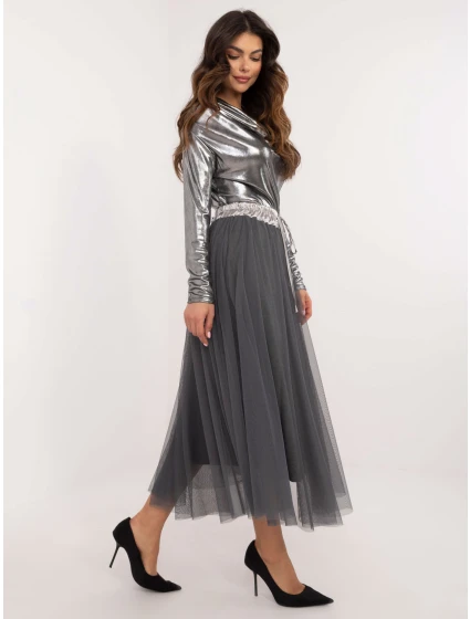 Sukně DHJ SD 19981.03 šedá Sukně DHJ SD 19981.03 šedá