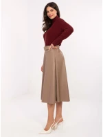 Spódnica DHJ SD model 21469888 ciemny bezowy - FPrice