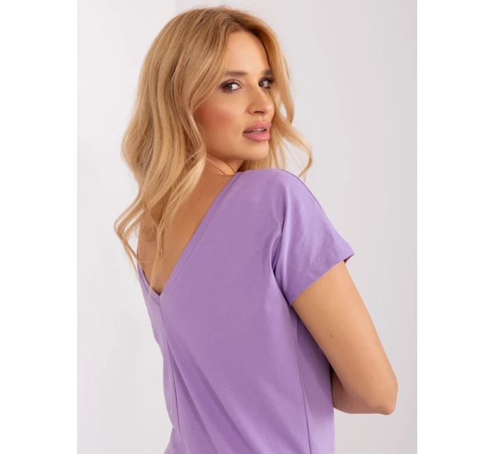 T shirt RV TS model 19394565 jasny fioletowy - FPrice