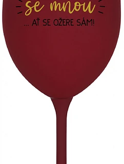 SE SE  bordo sklenice na víno 350 ml model 22162015 - Giftela