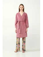 Dámský sametový župan model 20815586 - Vamp