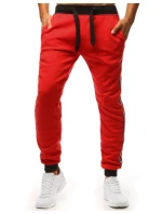 Pánské tepláky červené model 21964226 - FashionStreet Pánské tepláky červené model 21964226 - FashionStreet