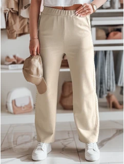 Dámské široké žebrované kalhoty  Dstreet model 21985782 - FashionStreet