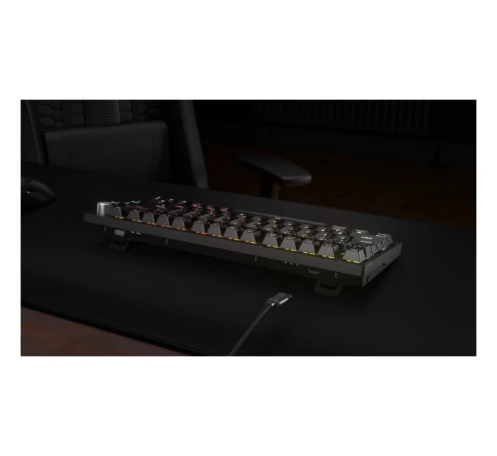 Bezdrátová herní klávesnice Corsair K65 Plus, TKL (75%), Corsair MLX Fusion -, ISO (DE)