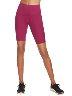Skechers Go Walk Cyklistické kraťasy s vysokým pasem W3SH53-MAG Pink XS