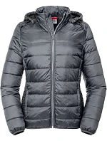 Dámská Nano bunda s kapucí 10. grey model 22473322 - Russell Athletic Dámská Nano bunda s kapucí 10. grey model 22473322 - Russell Athletic