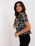 Bluzka LK BZ model 20461025 czarno beżowy - FPrice