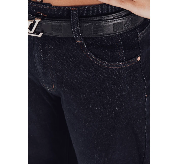 Dámské džíny balloon fit navy blue FashionStreet UY2766