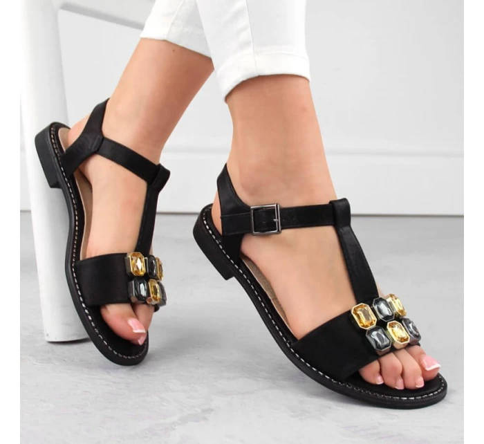 sandály W černá model 20118161 - S.Barski