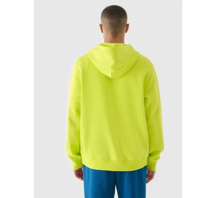 Pánská mikina 4F 4FRAW24TSWSM1816-45S s kapucí z nepromokavého materiálu