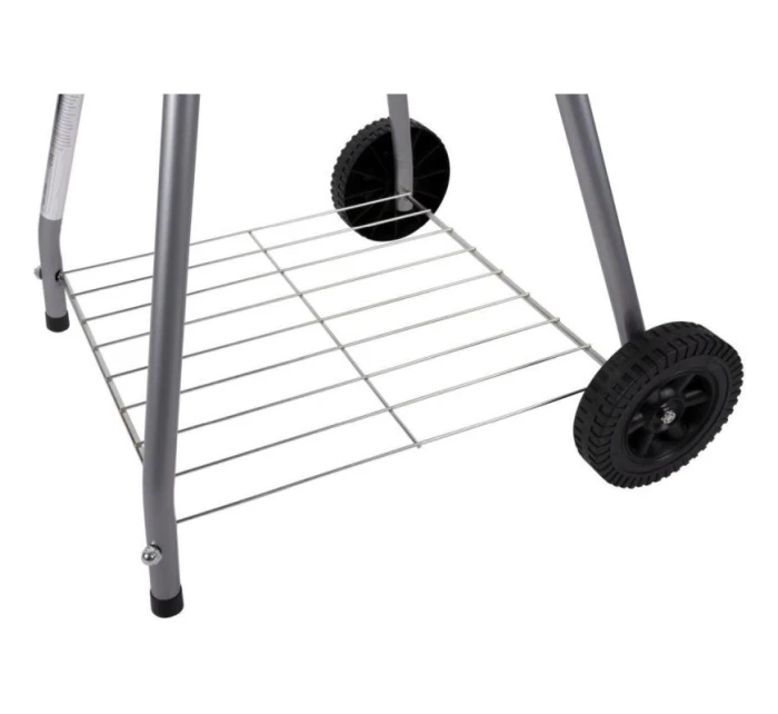 KULOVÝ ZAHRADNÍ GRIL REX STEEL 46CM S POPELNÍKEM