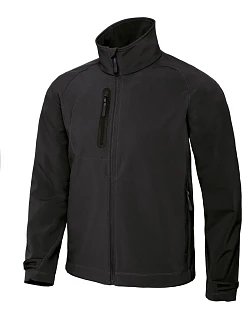 B&C Softshell /men Pánská 3-vrstvá softshellová bunda black model 22485516