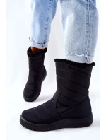 Vysoké Dámské Sněhule Černé model 21564475 - Boto Vysoké Dámské Sněhule Černé model 21564475 - Boto