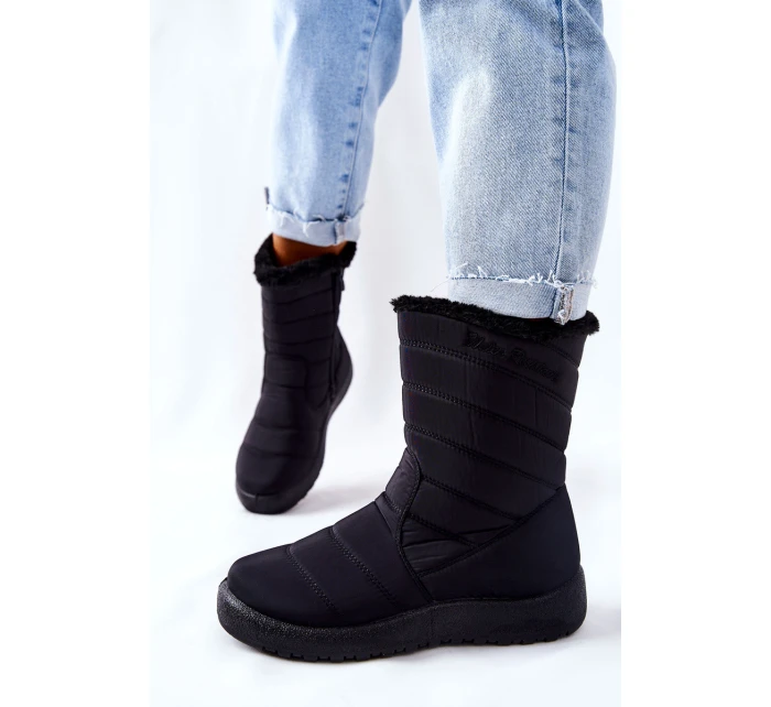 Vysoké Dámské Sněhule Černé model 21564475 - Boto Vysoké Dámské Sněhule Černé model 21564475 - Boto