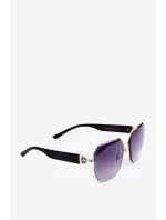 Dámské sluneční brýle s UV400 černo-zlaté