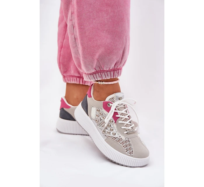 Dámské Sportovní Boty Se A Šedé model 21687867 - Boto Dámské Sportovní Boty Se A Šedé model 21687867 - Boto