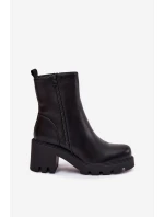 Dámské Zimní Boty Na Podpatku model 21788153 - Boto Dámské Zimní Boty Na Podpatku model 21788153 - Boto