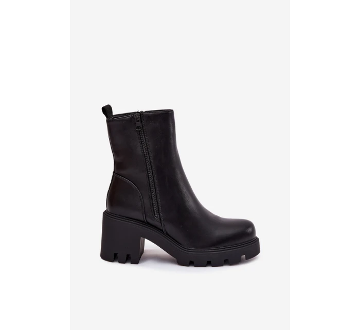 Dámské Zimní Boty Na Podpatku model 21788153 - Boto Dámské Zimní Boty Na Podpatku model 21788153 - Boto