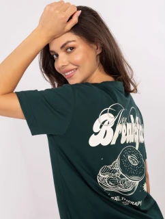 T shirt model 21253131 ciemny zielony - FPrice