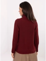 Sweter IT SW model 21469879 bordowy - FPrice