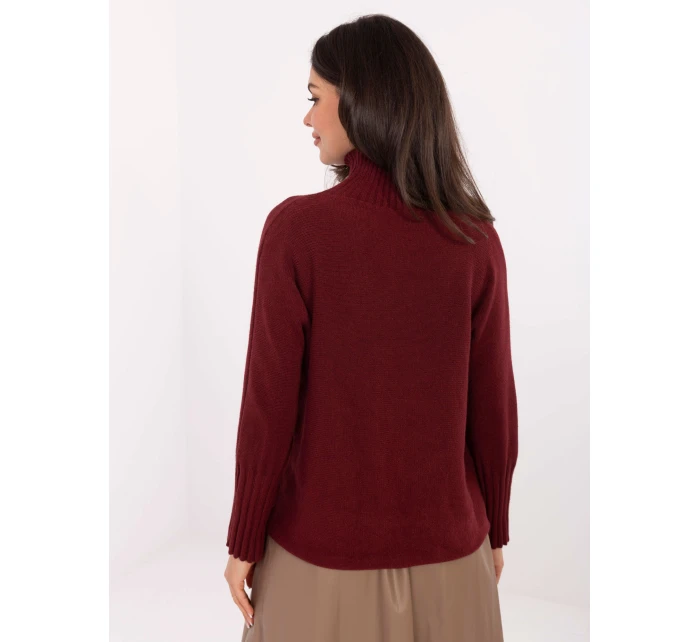 Sweter IT SW model 21469879 bordowy - FPrice