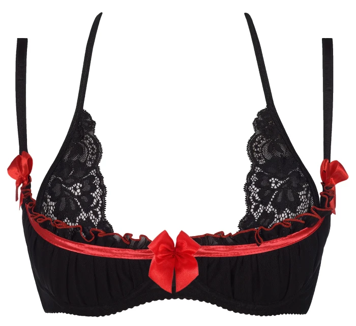 Podprsenka V-8291 černo-červená - Axami