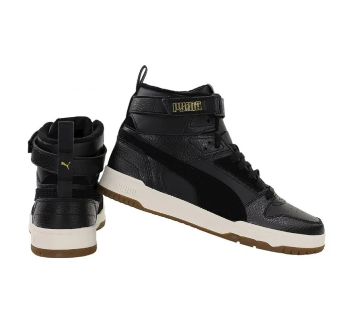 Pánské junior kotníkové boty Rbd Game Wtr W 387604 02 Černá s bílou - Puma Pánské junior kotníkové boty Rbd Game Wtr W 387604 02 Černá s bílou - Puma