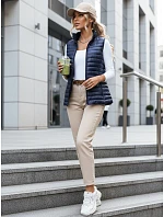 Dámská prošívaná vesta STANSY navy blue FashionStreet TY3962